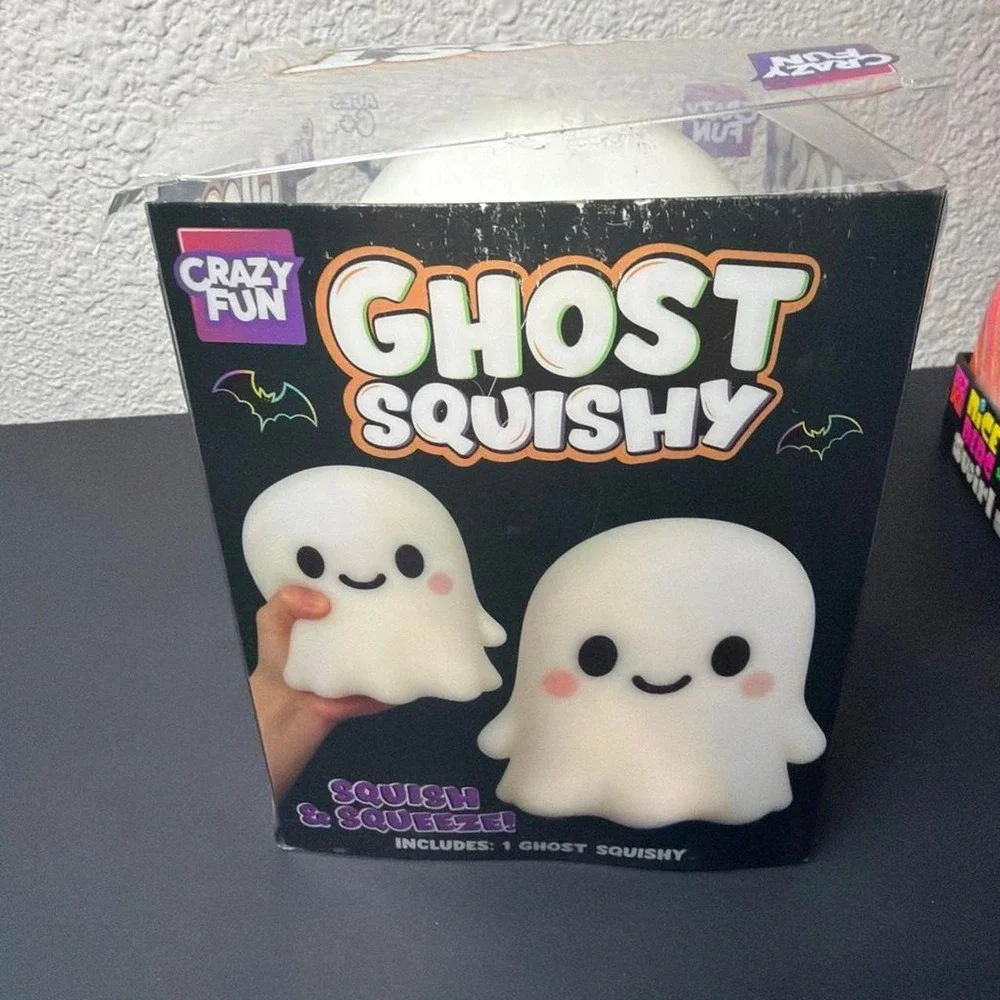 Crazy Fun Halloween Ghost Squishy